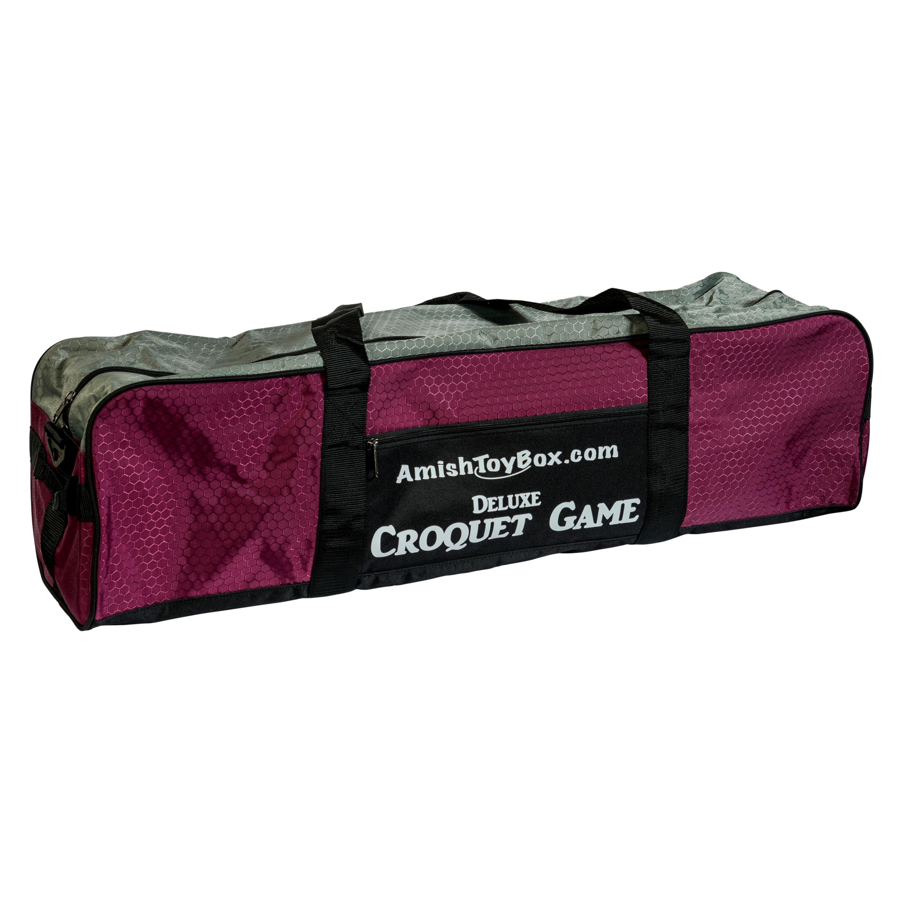 Deluxe 8-Player Croquet Set