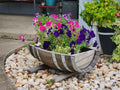 Whiskey Barrel Planter