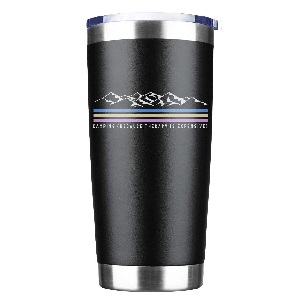 Camping Lines Insulated Tumbler