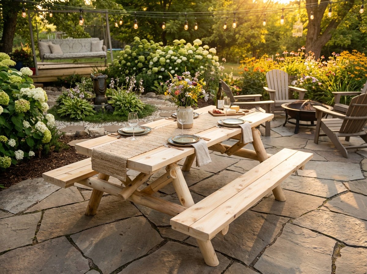 Farmhouse Cedar Dining Table