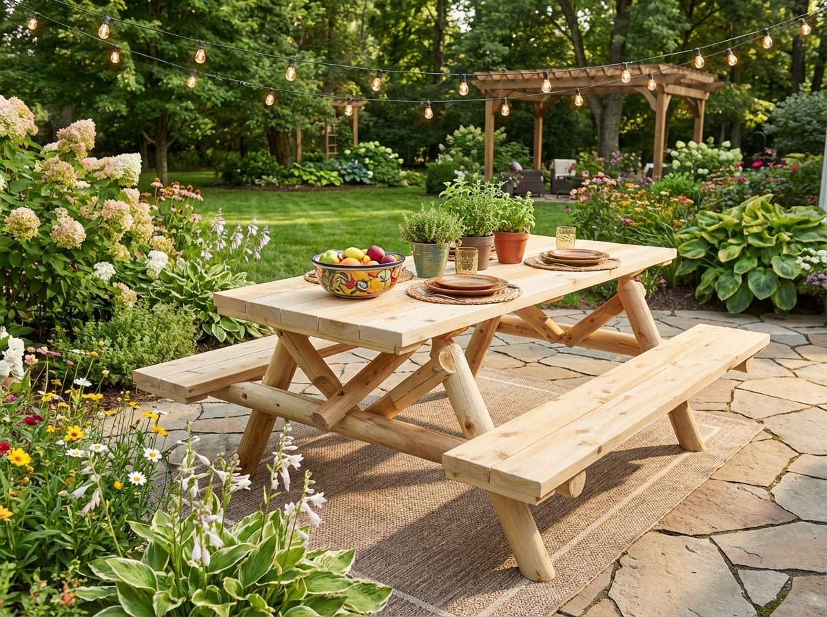 Farmhouse Cedar Dining Table