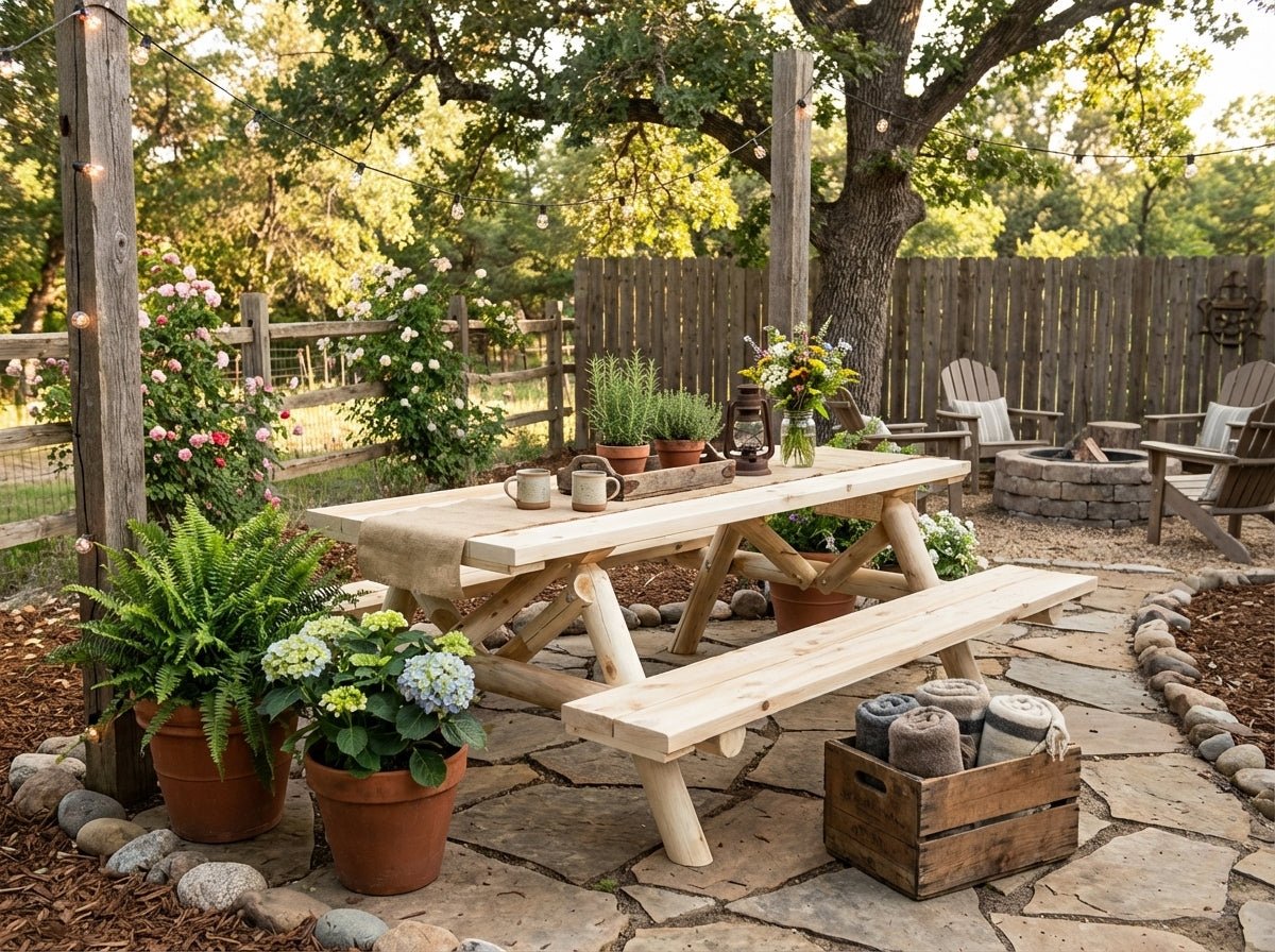 Farmhouse Cedar Dining Table