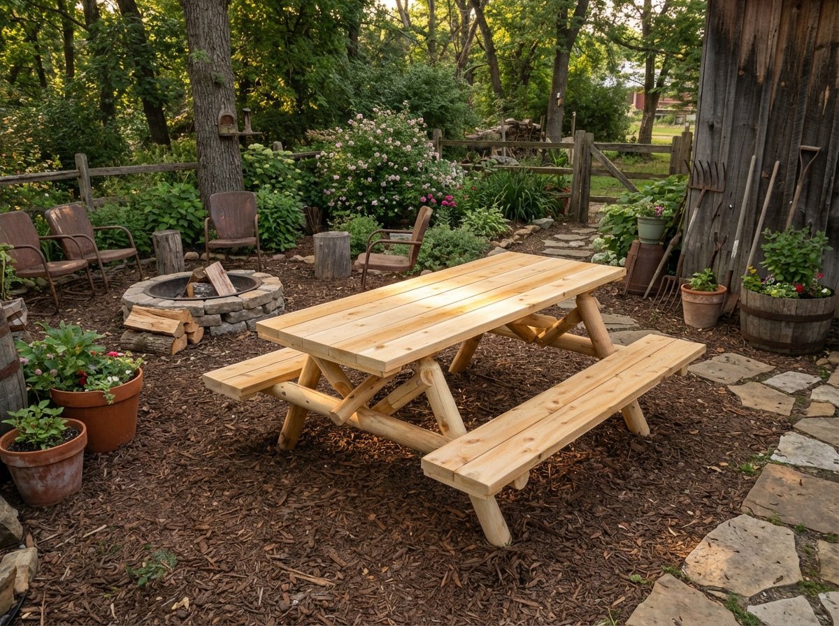 Farmhouse Cedar Dining Table