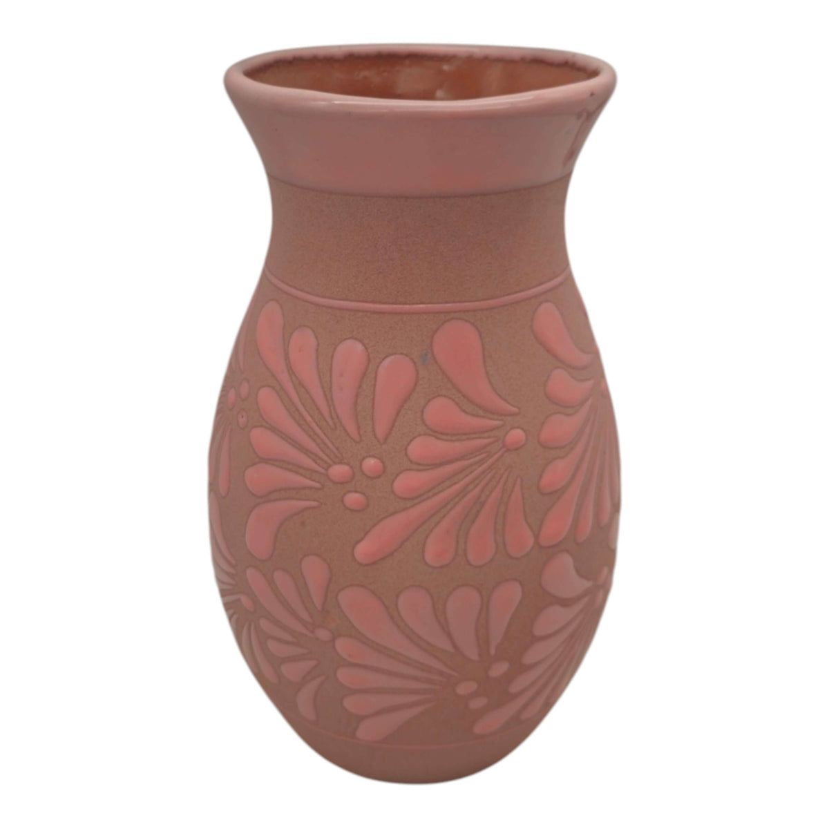 Alpine Rose Talavera Vase