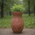 Alpine Rose Talavera Vase