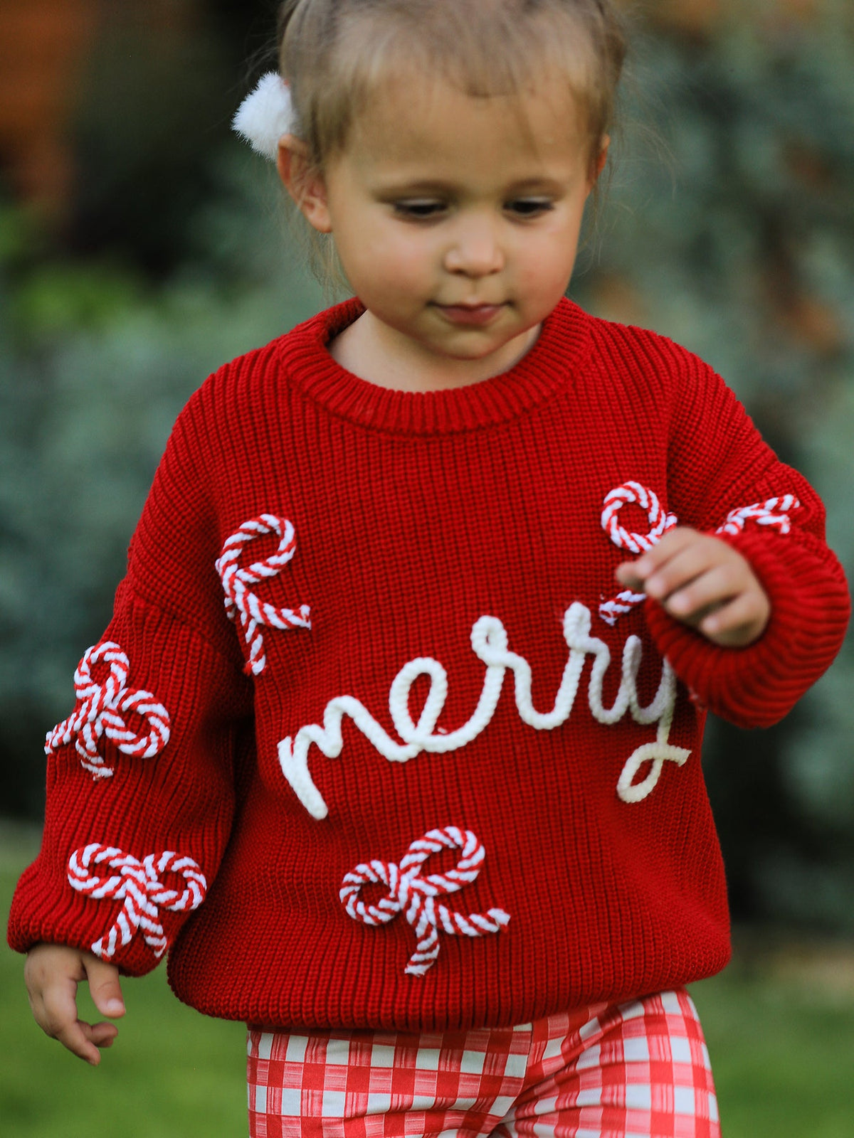 Mom & Me Red Merry Christmas Pullover Sweaters | Kids & Adults