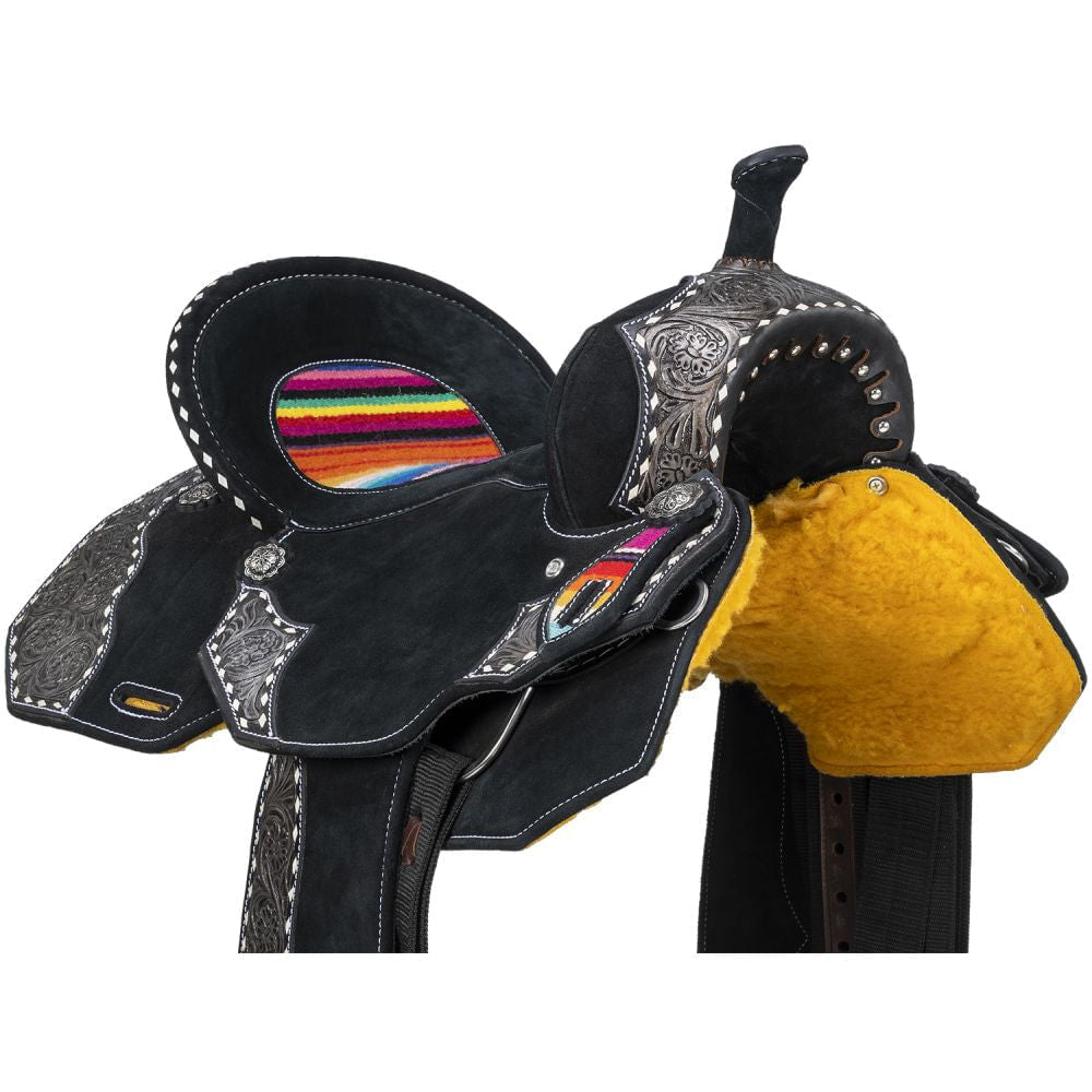Royal King Pecos Western Barrel Saddle | Full QH Bars