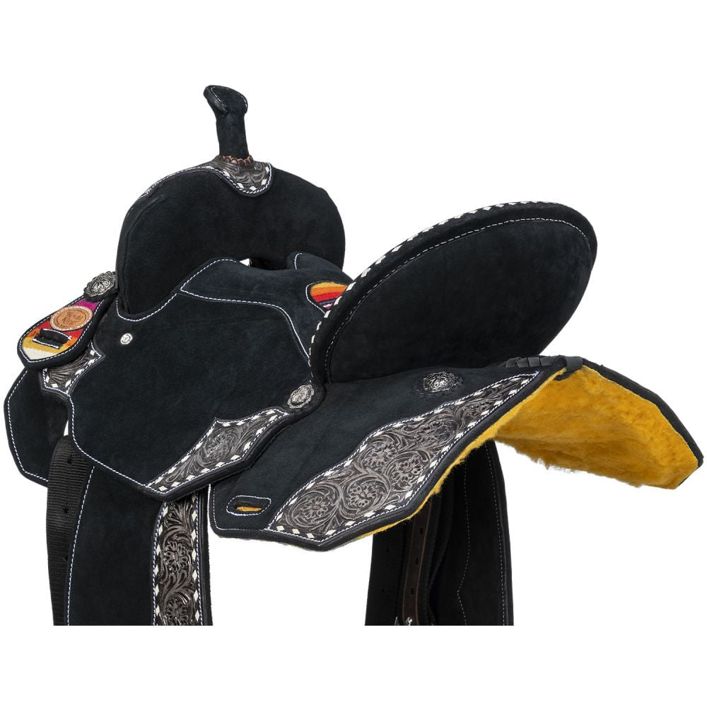 Royal King Pecos Western Barrel Saddle | Full QH Bars