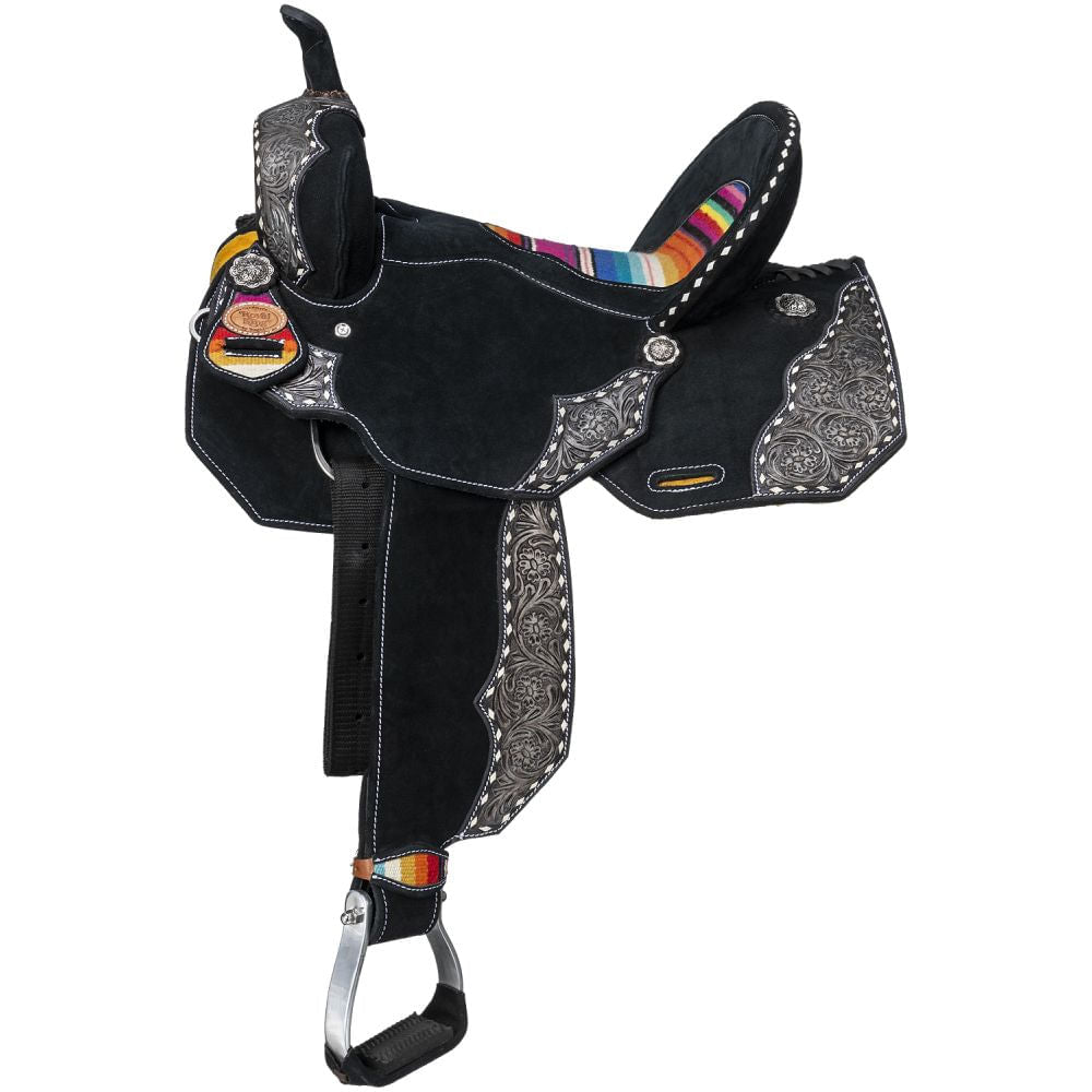 Royal King Pecos Western Barrel Saddle | Full QH Bars