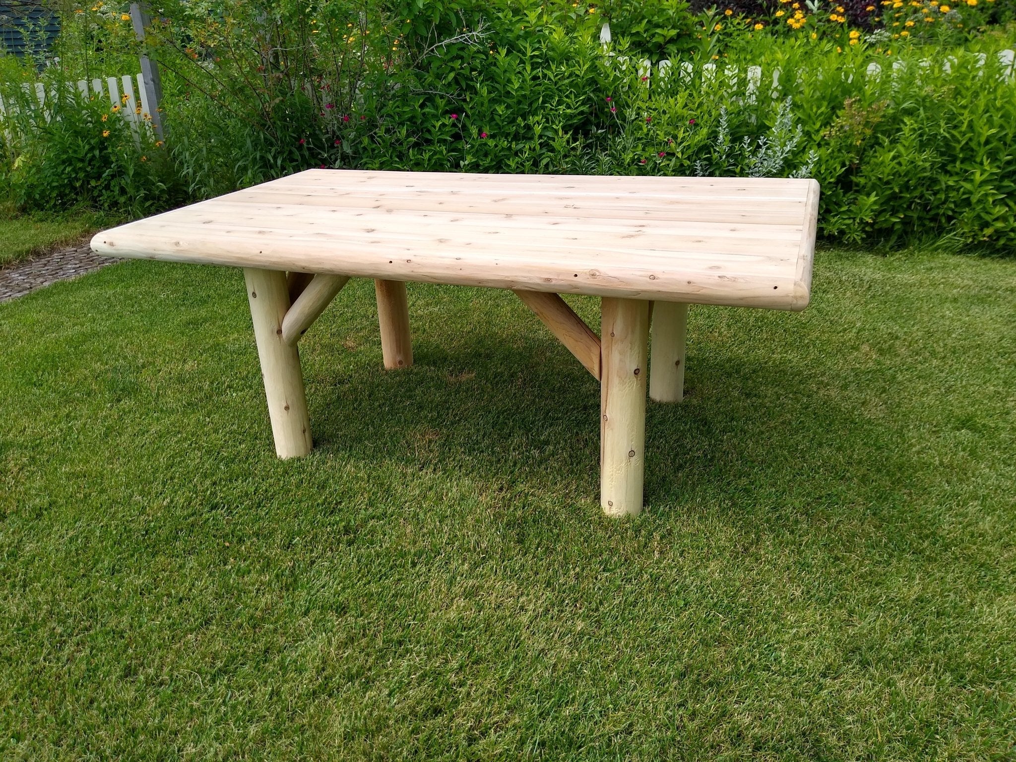 Rustic Outdoor Patio Table