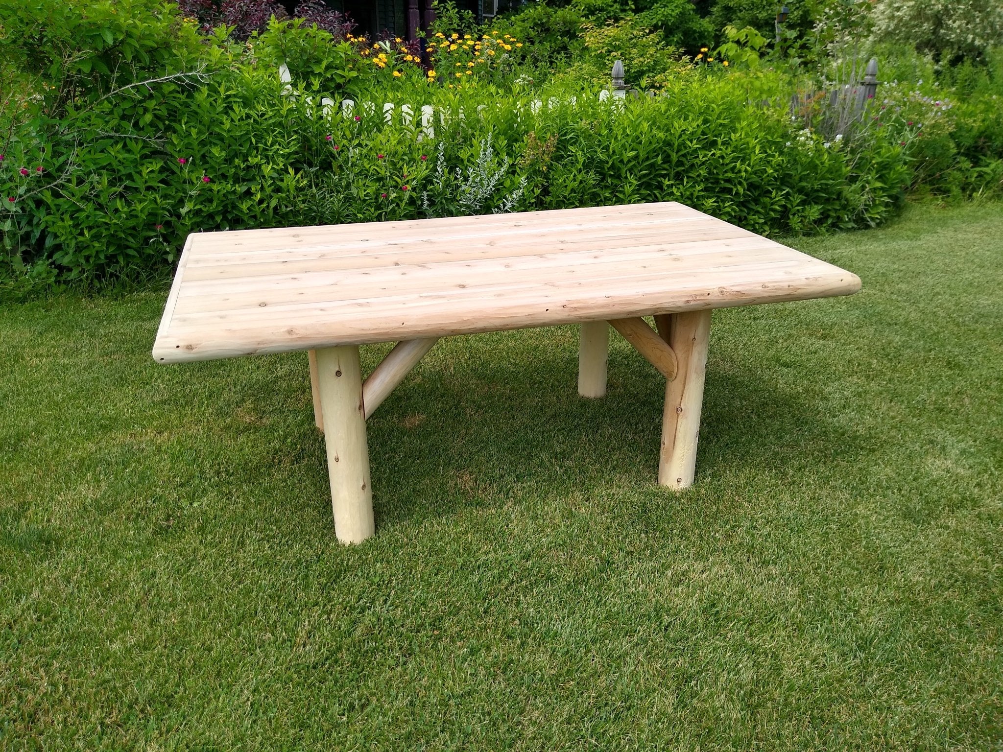Rustic Outdoor Patio Table
