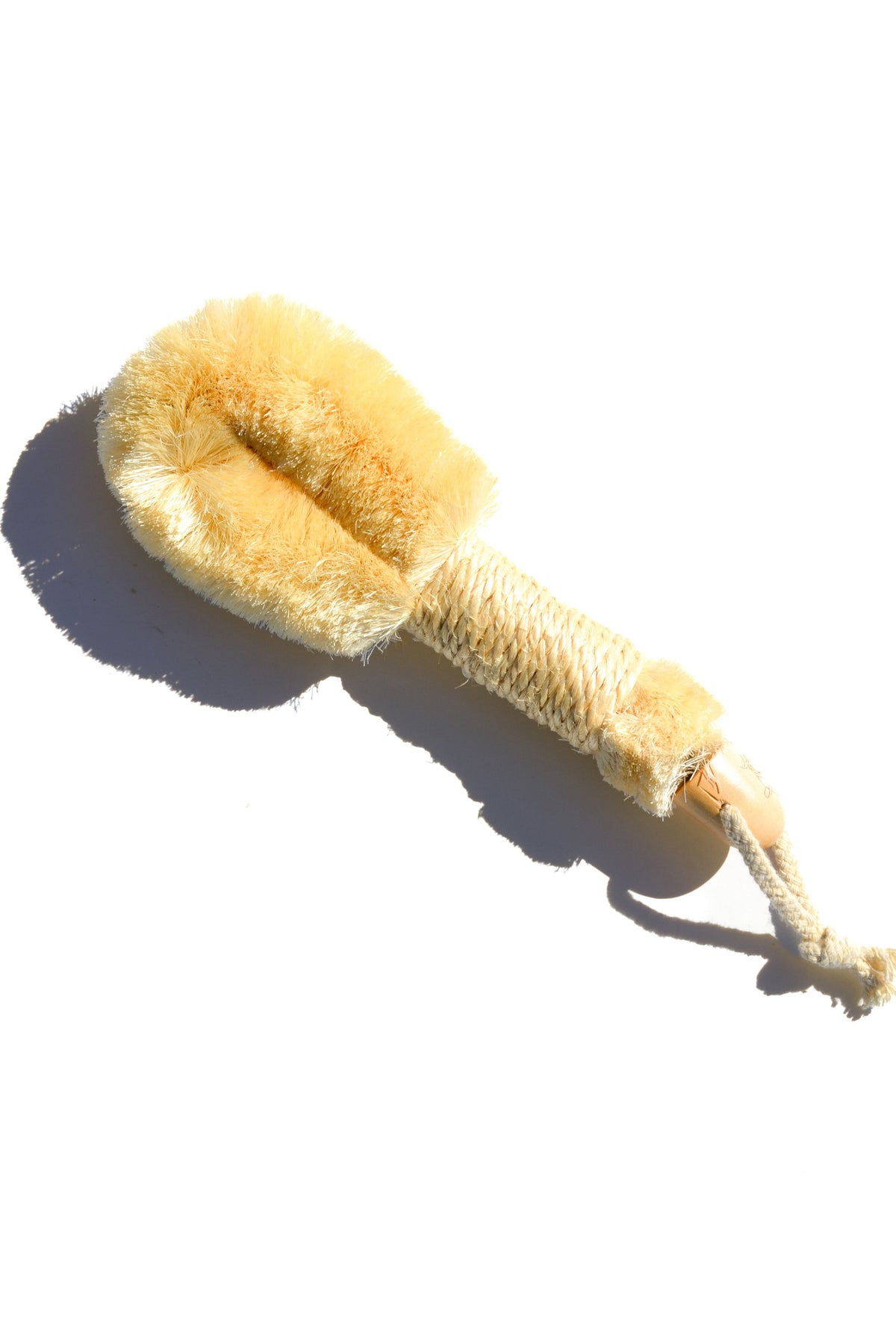 Natural Sisal Exfoliating Dry Body Brush | 9 in