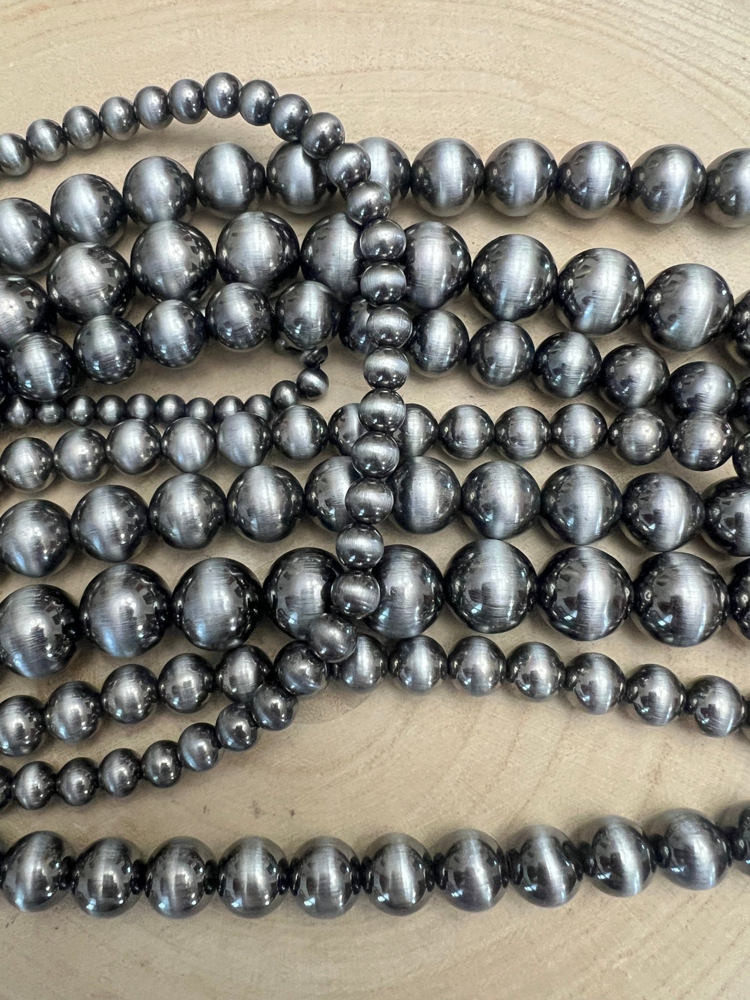 Six-Row Pearl Statement Necklace