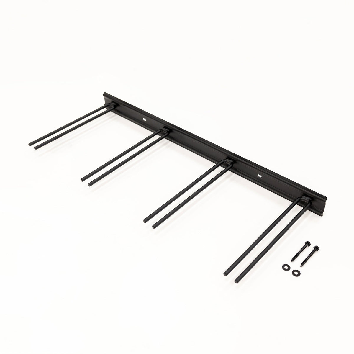 Snowbasin Wall-Mount Ski Storage Rack | Holds Up to 8 Pairs