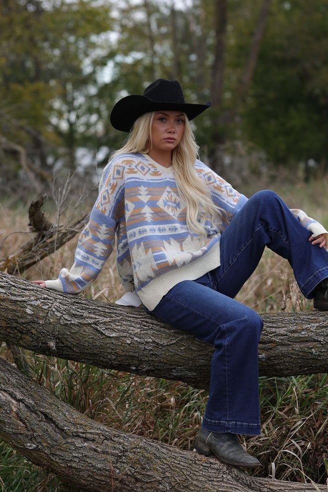 Women's Southwestern Knit Sweater