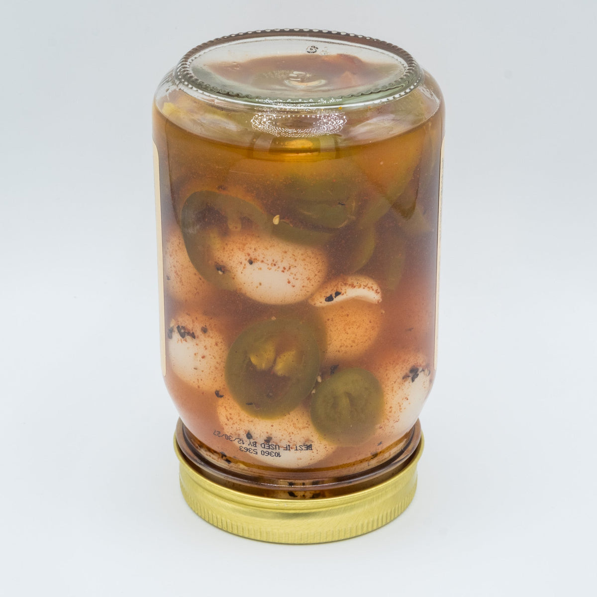 Spicy Pickled Quail Eggs | 16 fl oz