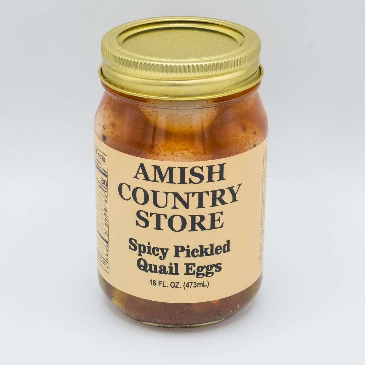 Spicy Pickled Quail Eggs | 16 fl oz
