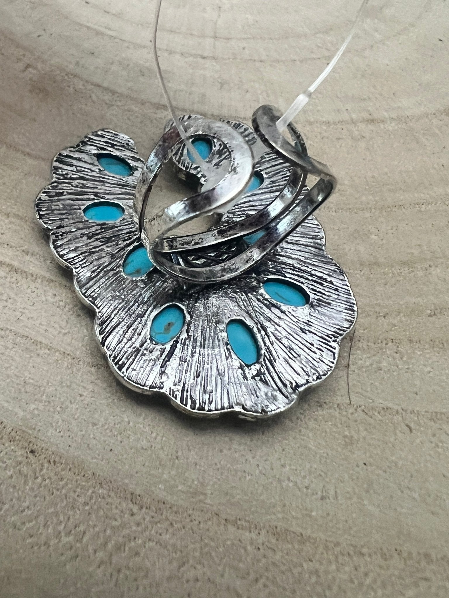 Squash Blossom Adjustable Ring