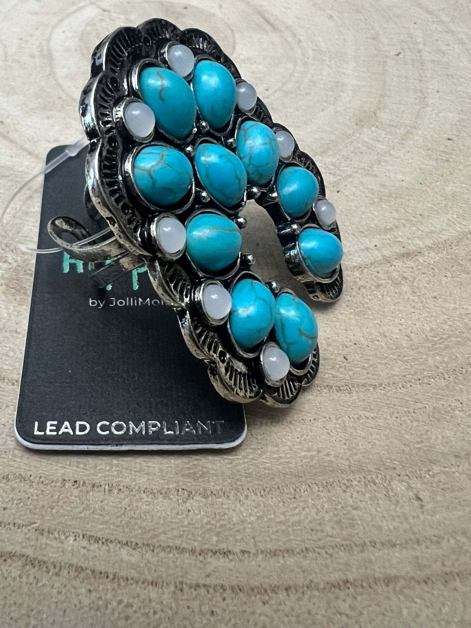 Squash Blossom Adjustable Ring