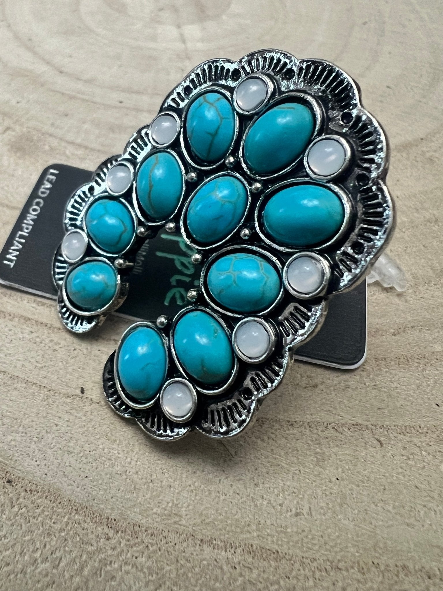 Squash Blossom Adjustable Ring