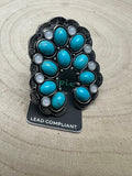 Squash Blossom Adjustable Ring