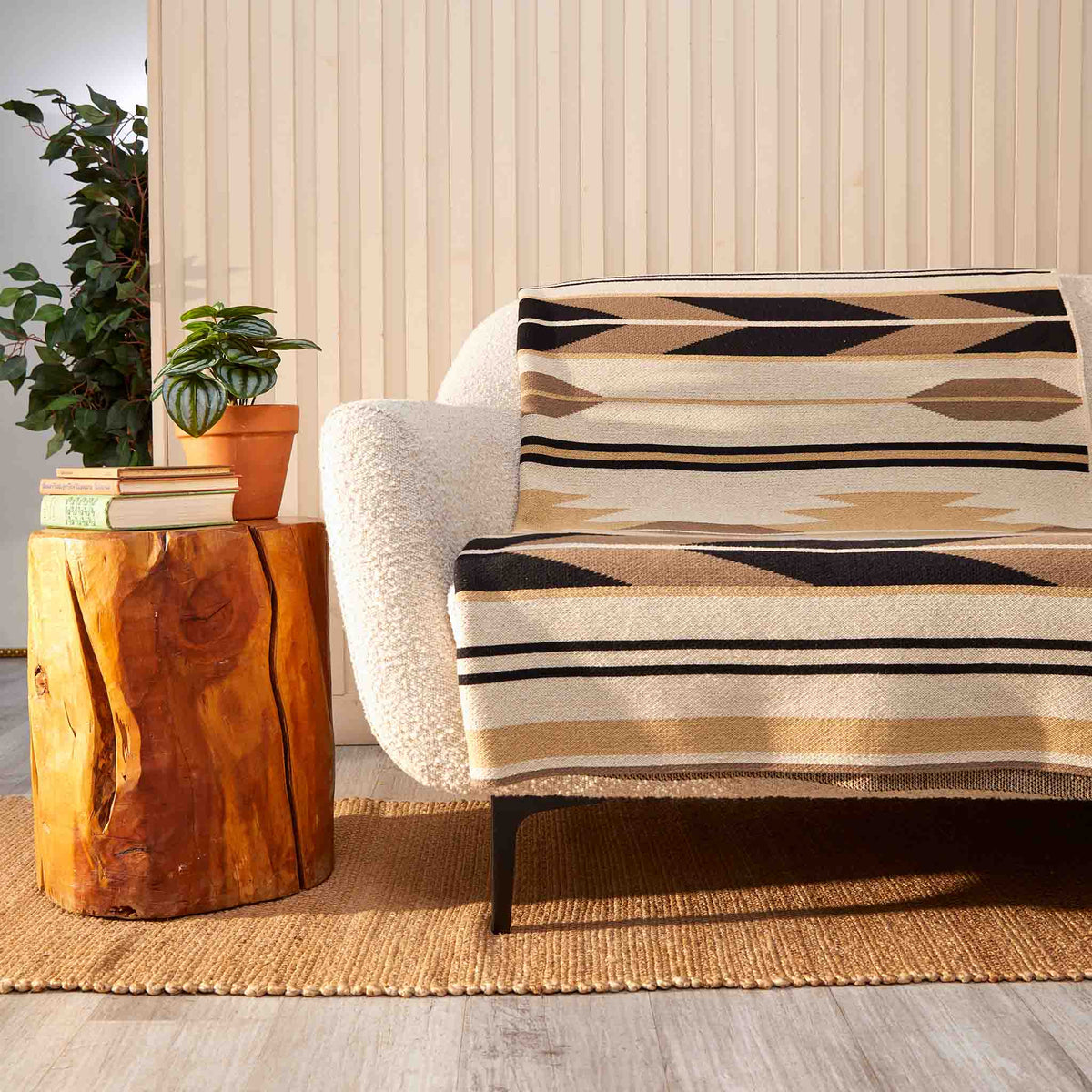 Star Gaze - Cotton Sustainable Knit Throw Blanket
