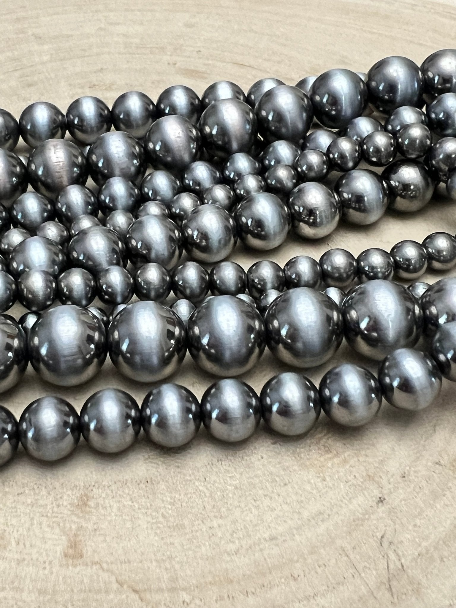 5-Strand Pearl Necklace & Earring Set