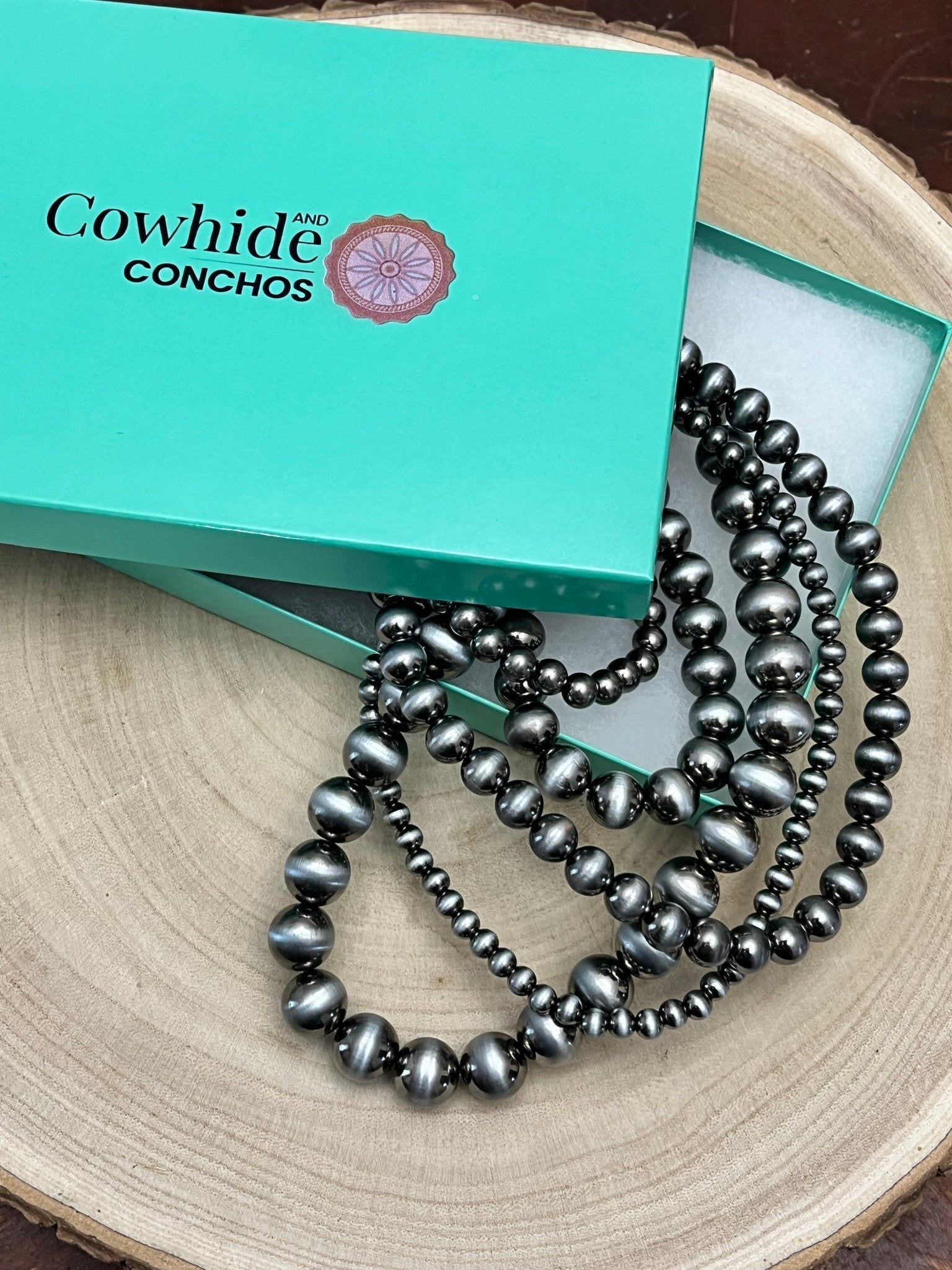 5-Strand Pearl Necklace & Earring Set