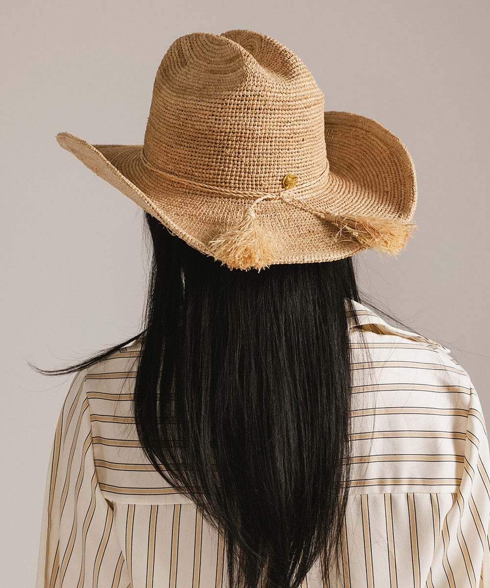 Women's Ames Packable Straw Cowboy Hat