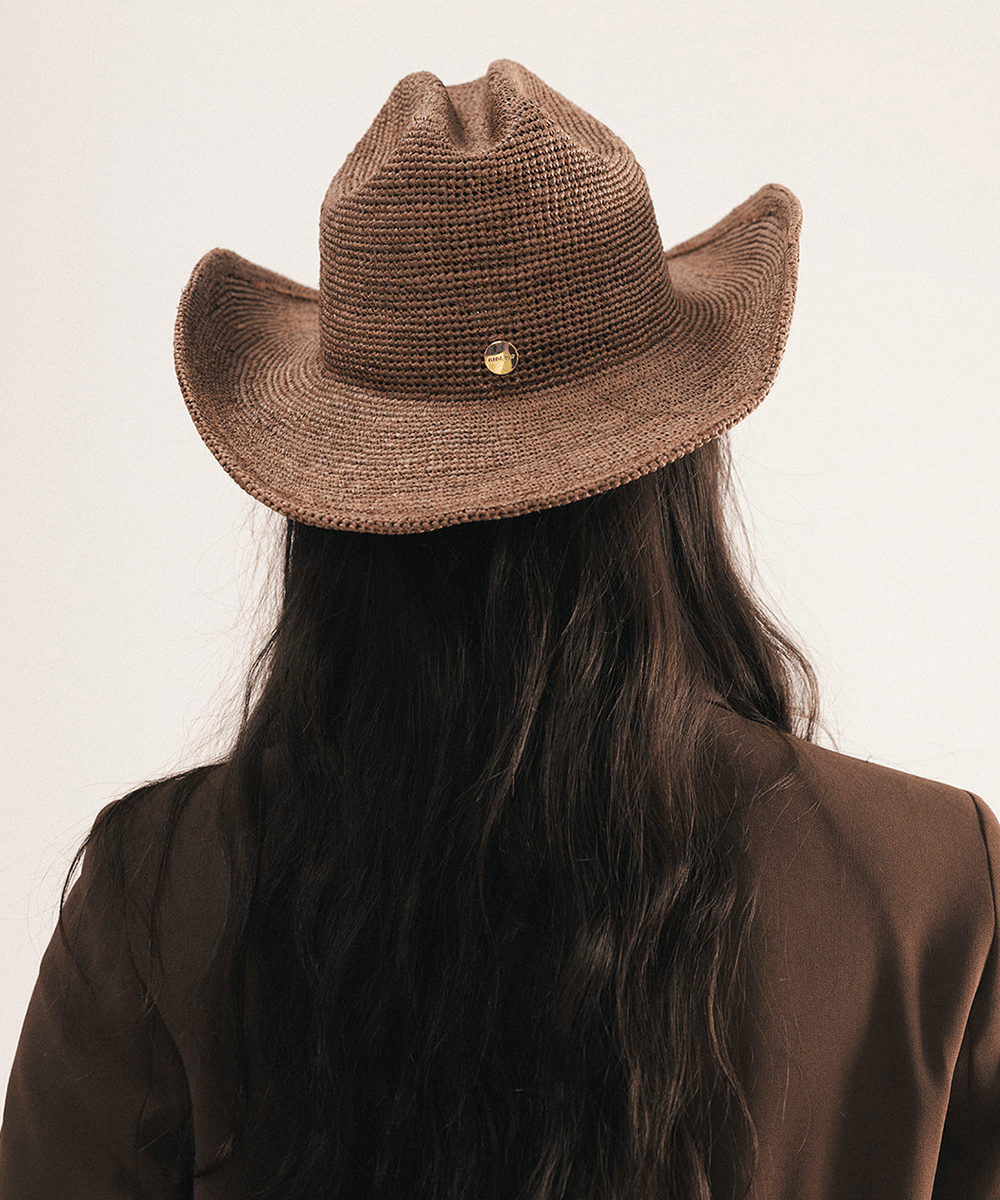 Women's Ames Packable Straw Cowboy Hat