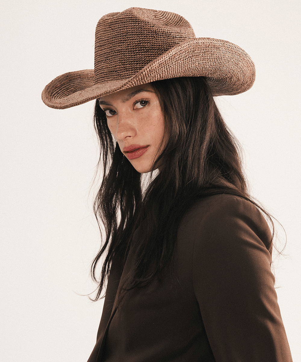 Women's Ames Packable Straw Cowboy Hat