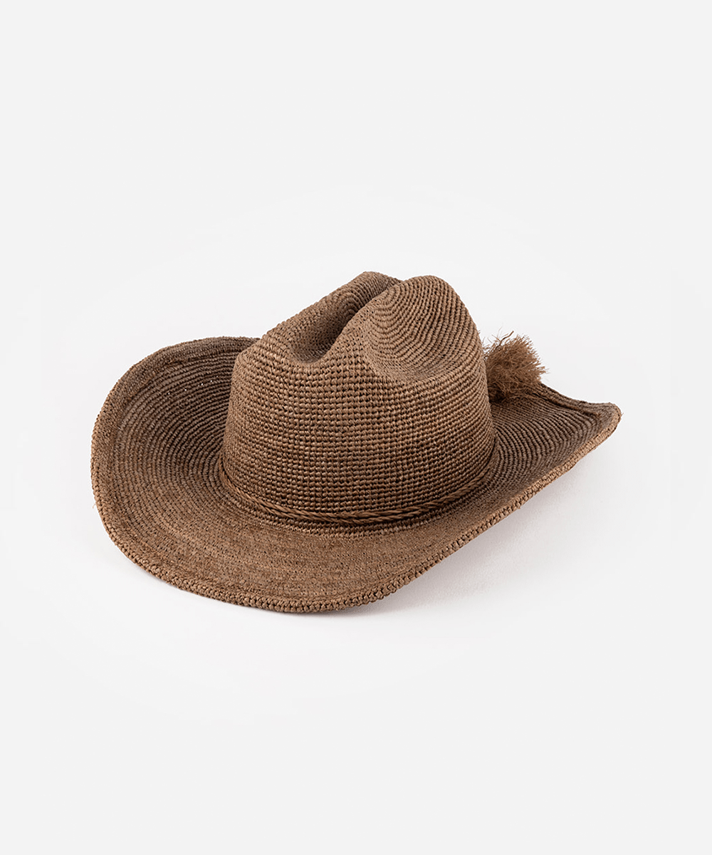 Women's Ames Packable Straw Cowboy Hat