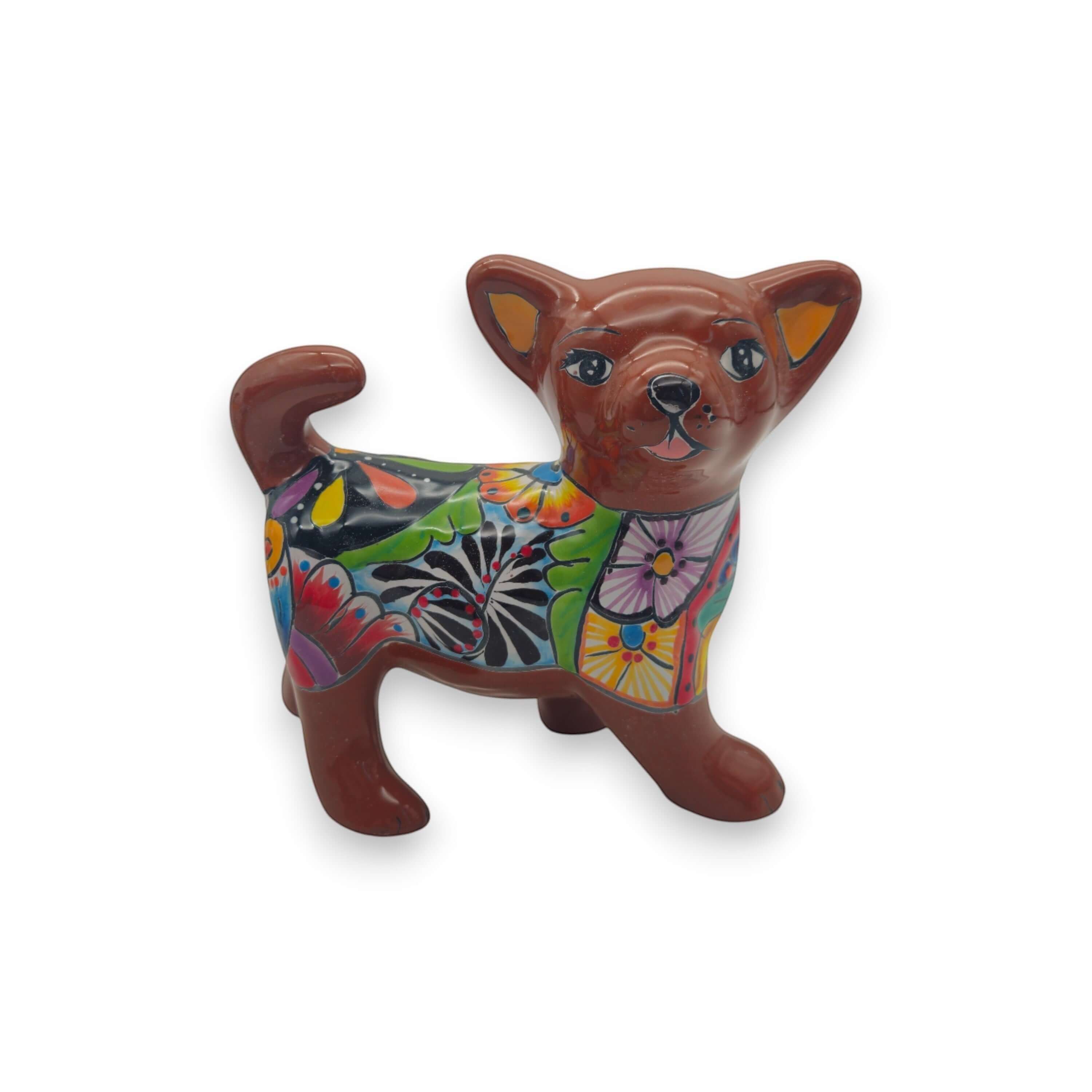 Talavera Chihuahua Figurine