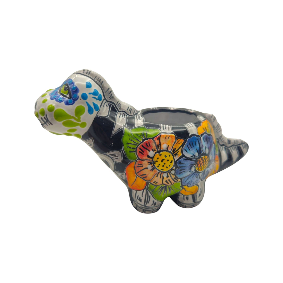 Dinosaur Talavera Planter