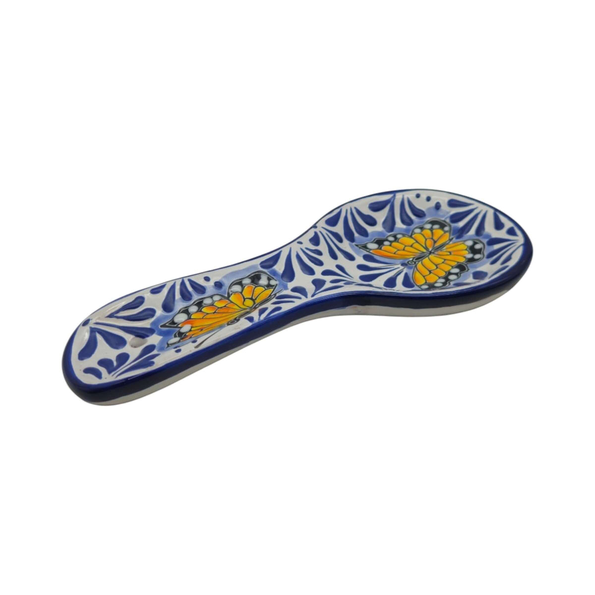 Blue Monarch Spoon Rest