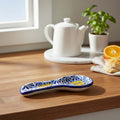 Blue Monarch Spoon Rest