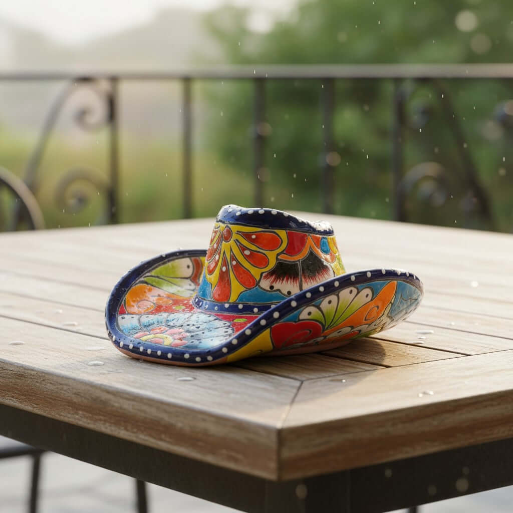 Talavera Sombrero Planter