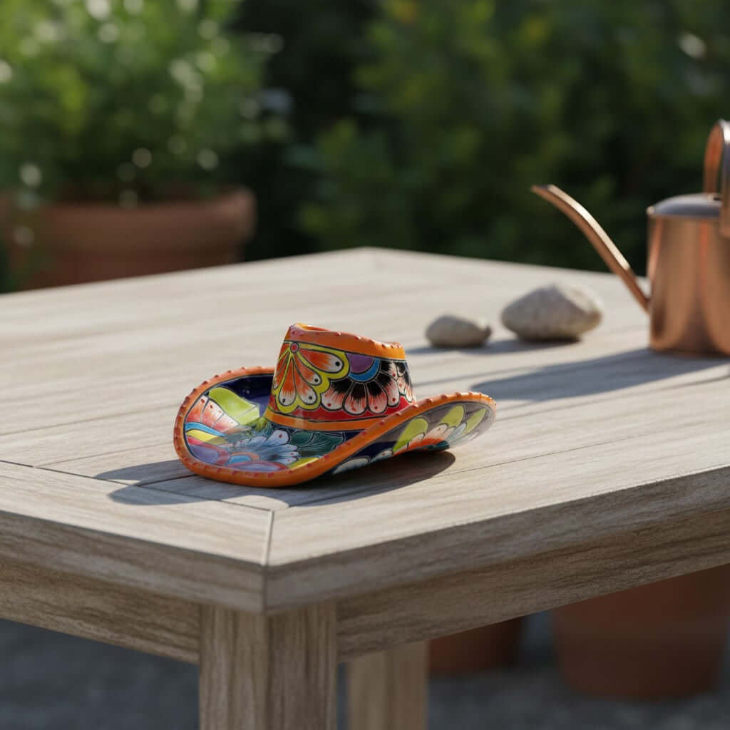 Talavera Sombrero Planter