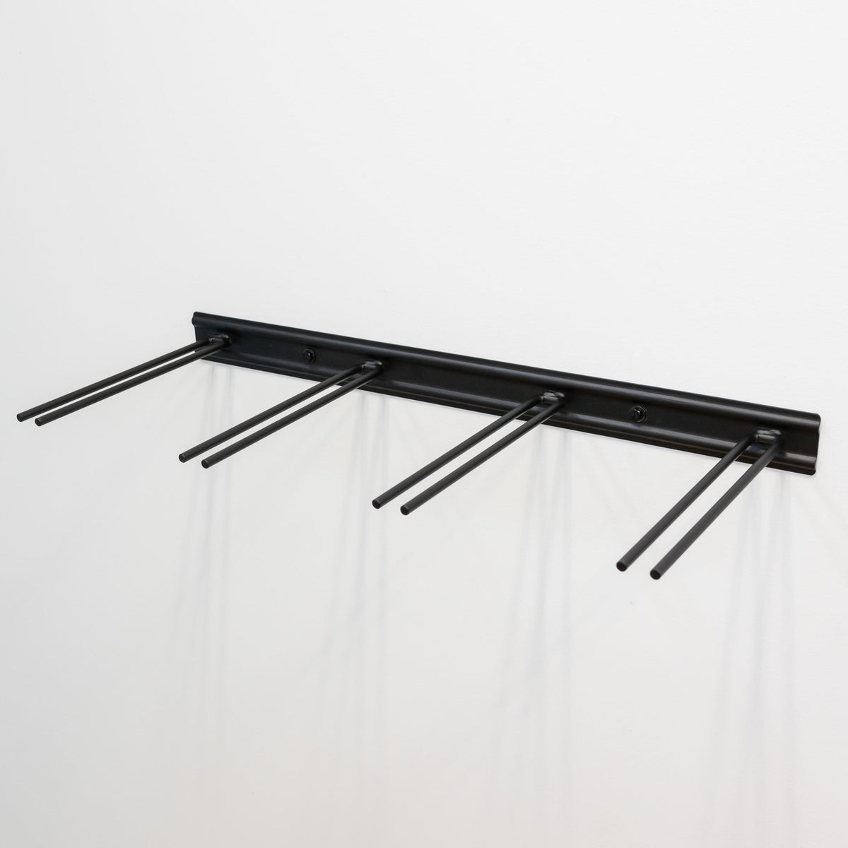 Snowbasin Wall-Mount Ski Storage Rack | Holds Up to 8 Pairs