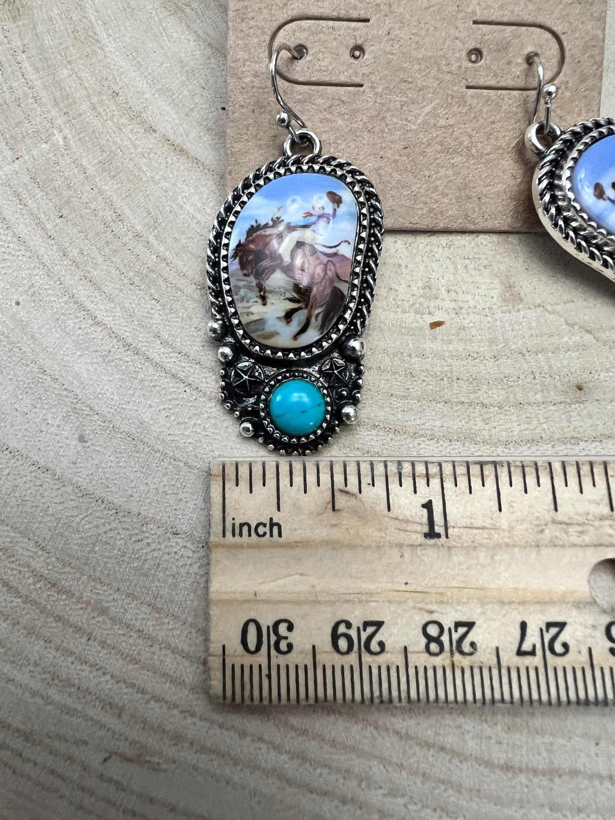 Bronc Turquoise Earrings