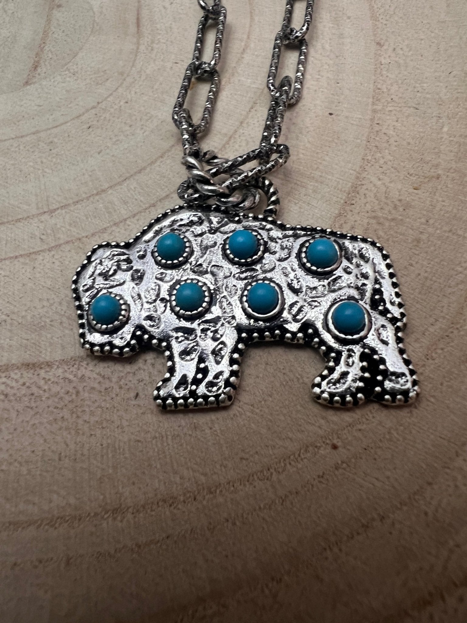 Buffalo Pendant Necklace