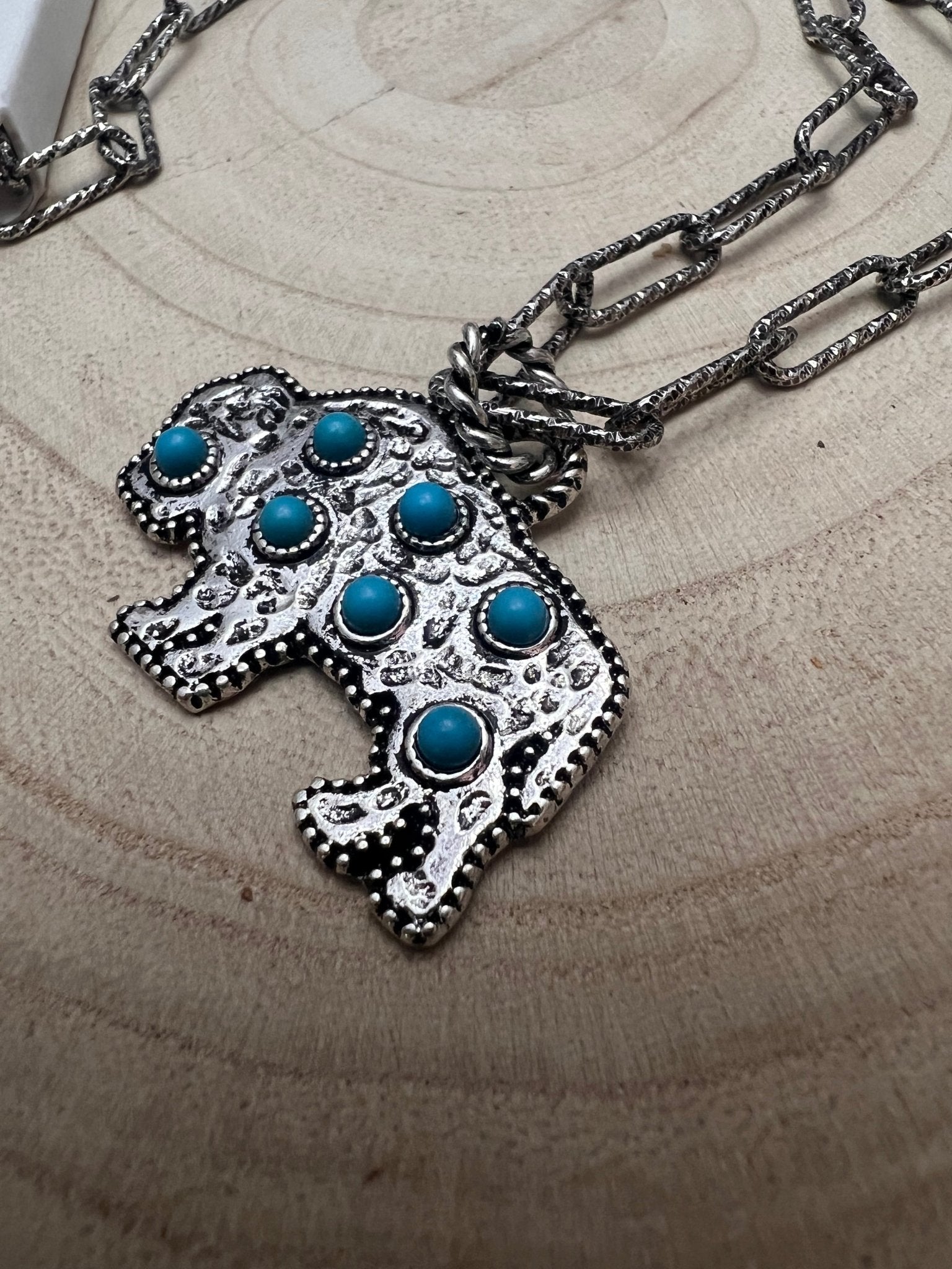 Buffalo Pendant Necklace