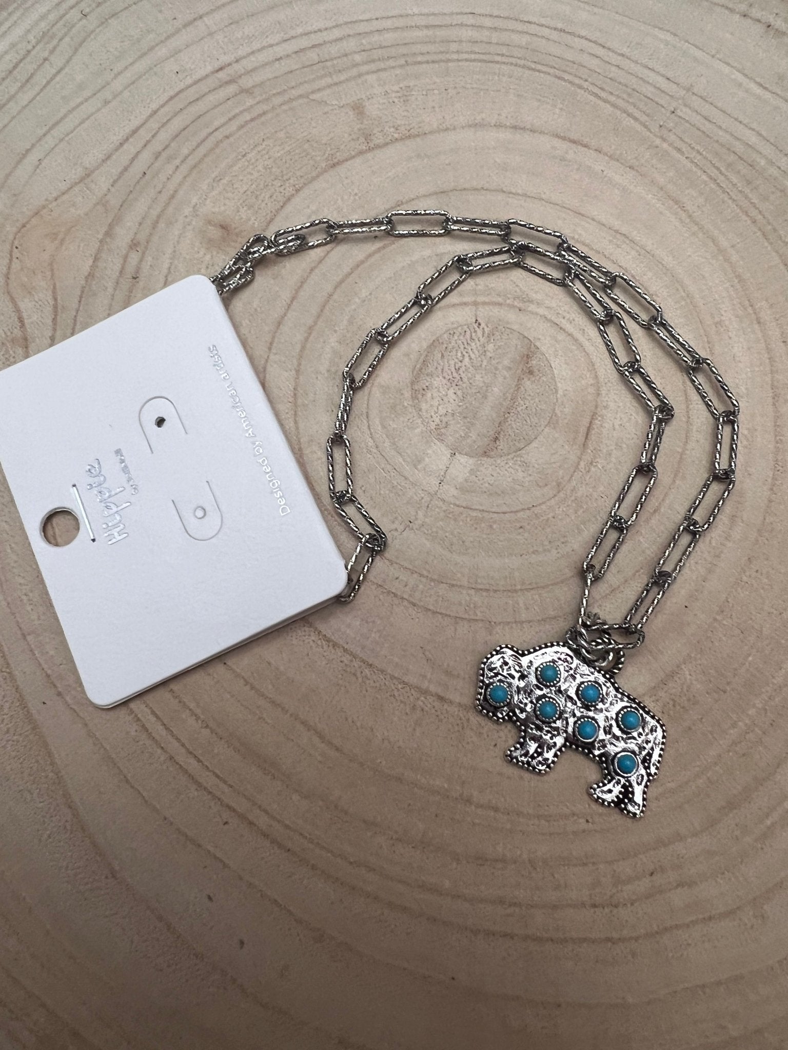 Buffalo Pendant Necklace