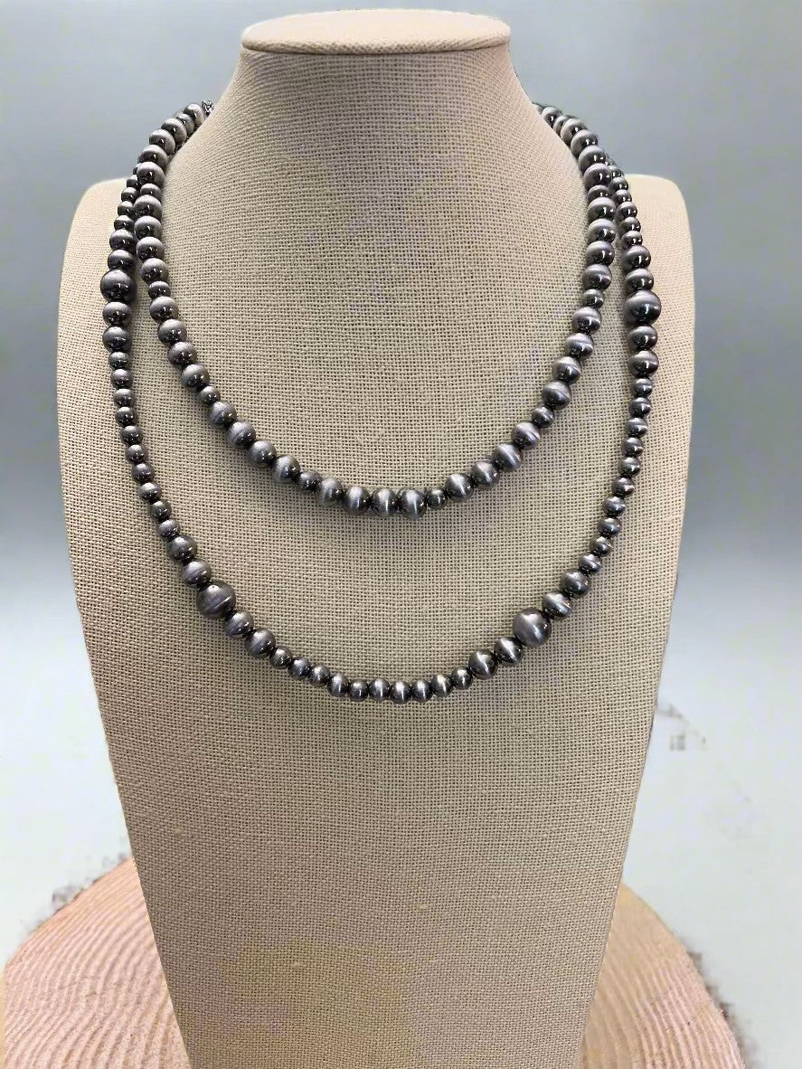Women's Western Pearl Necklace Set