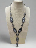 White Buffalo Lariat Necklace