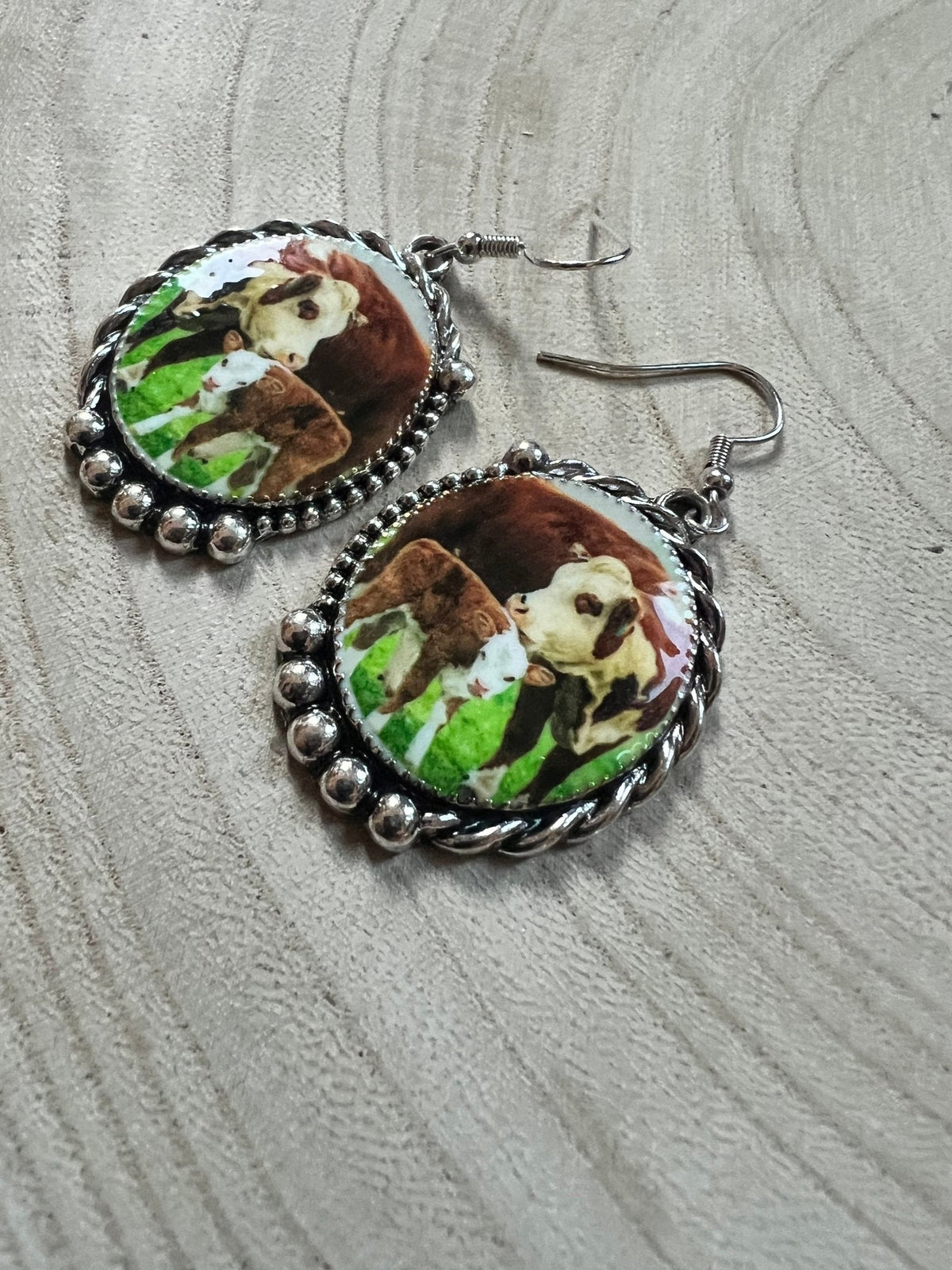 Cow Calf Earrings
